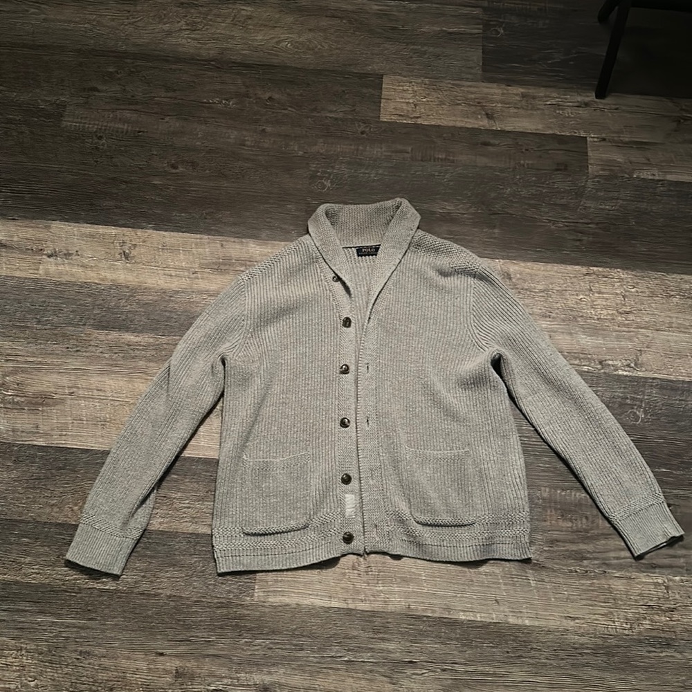 polo cardigan